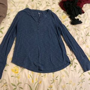 Women’s blue top from the GAP, size medium